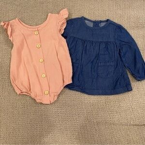 12 month onesie and top bundle